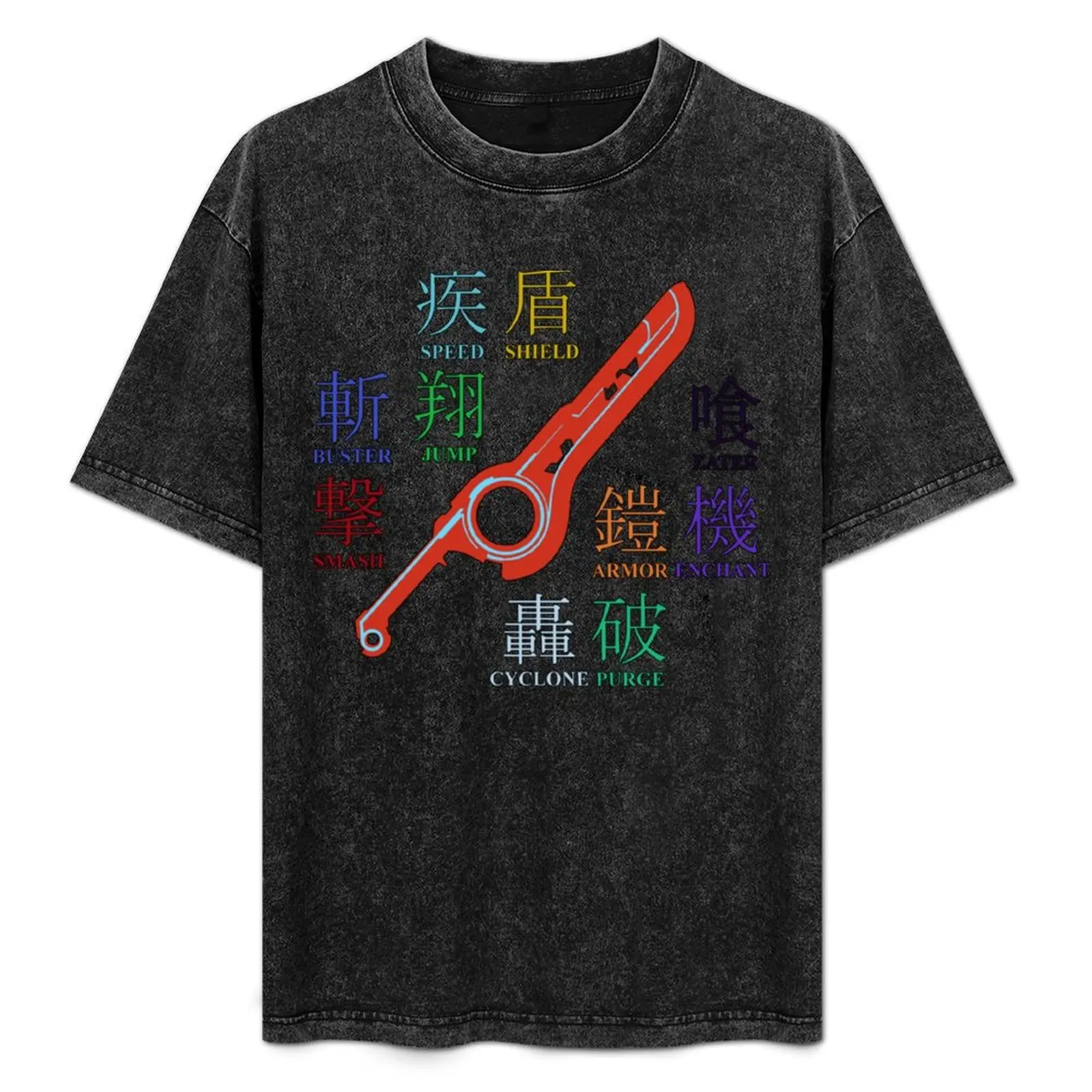 

MONADO ARTS Xenoblade Chronicles T-Shirt Basic Tee Shirt for Everyday Outfit