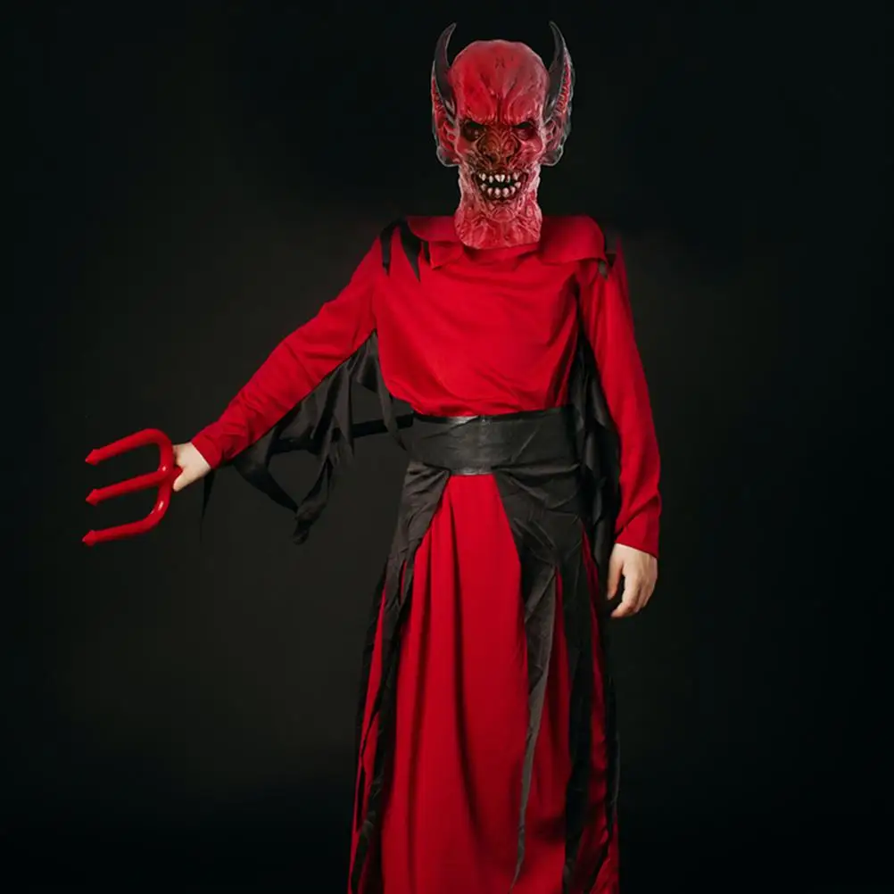 هالوين الخفافيش هود زاحف مخيف زينة حزب الرعب الدعائم الكبار زي تأثيري مرحلة الأداء