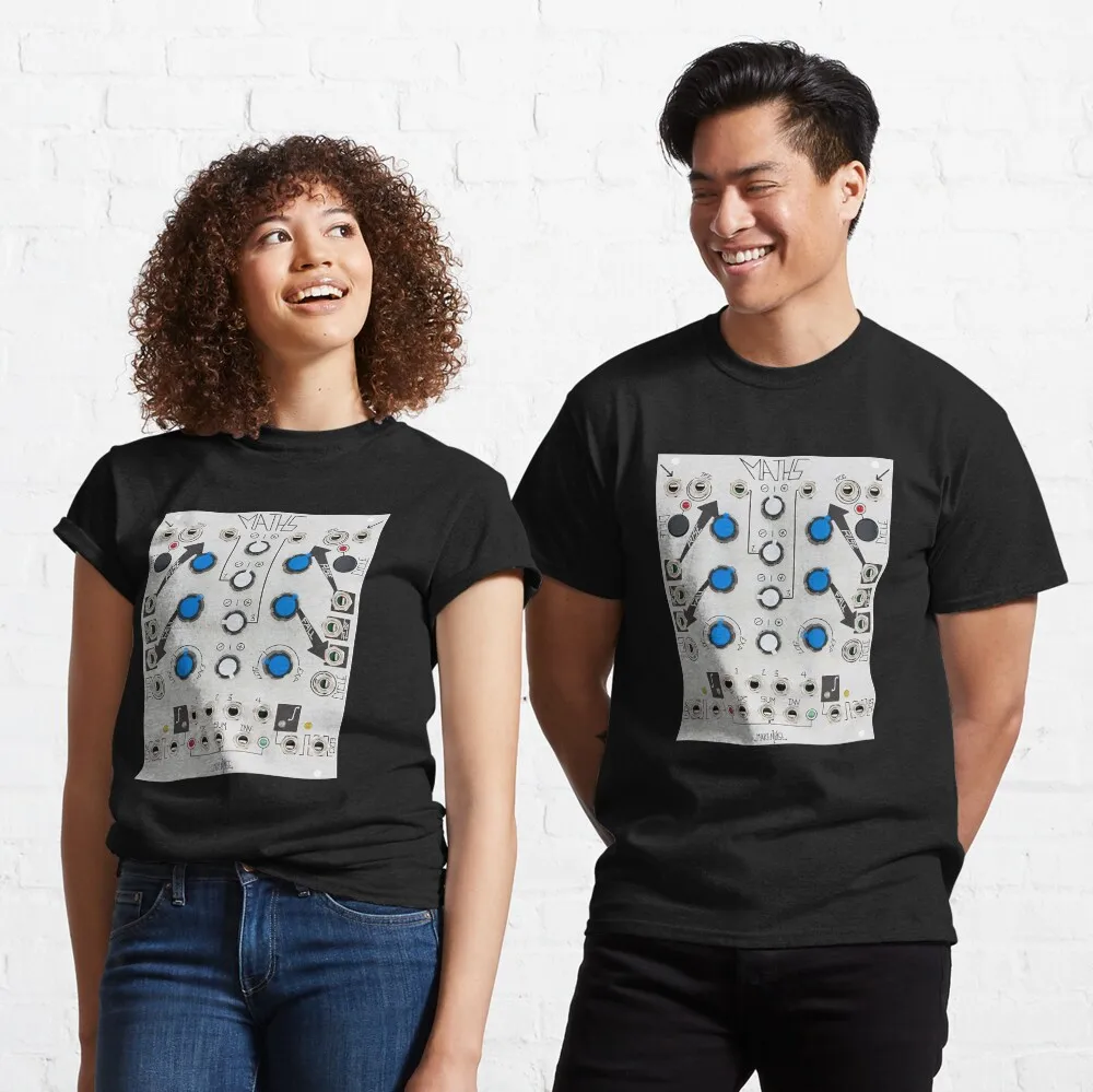 Make Noise Maths Eurorack Modular Synth Function Generator Classic T-Shirt Unisex T-shirts New Arrival Fashions Couple's Cloths