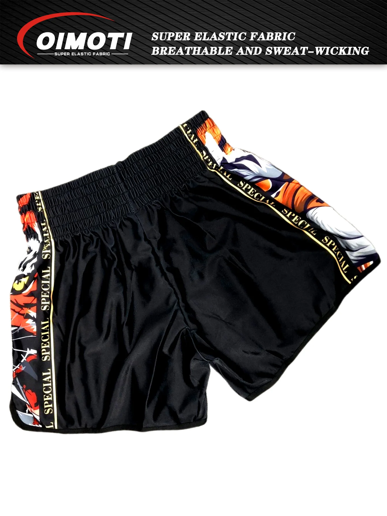 ONE Sports Quick-Drying Breathable Super Elastic Shorts for Boxing Sanda Fighting Training - Super Elastic Sports Pants