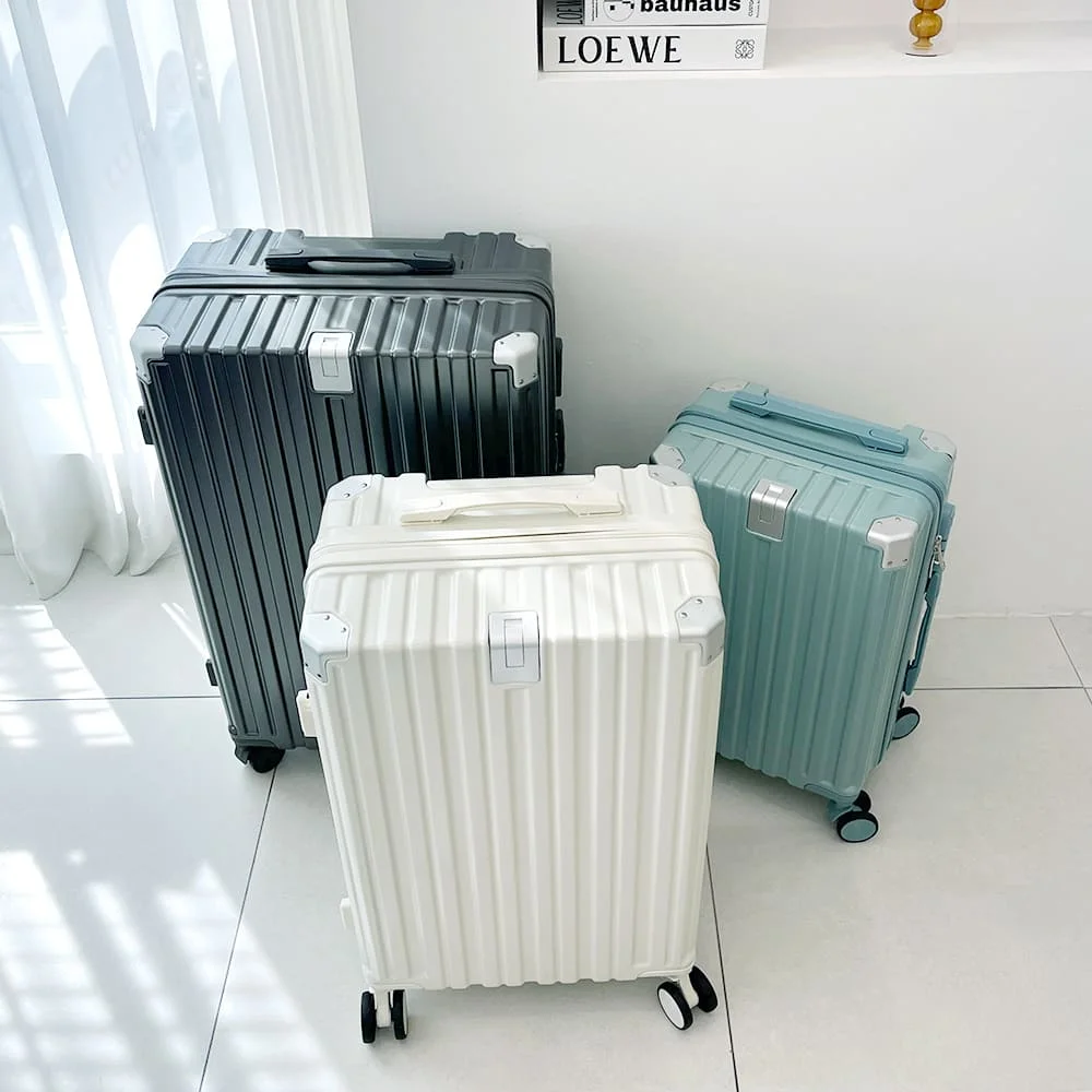 حامل أكواب، حامل سفر، حقيبة حمل الأمتعة، حقيبة سفر صلبة، أمتعة متوسطة/كبيرة، حقيبة سفر محلي/عالمي