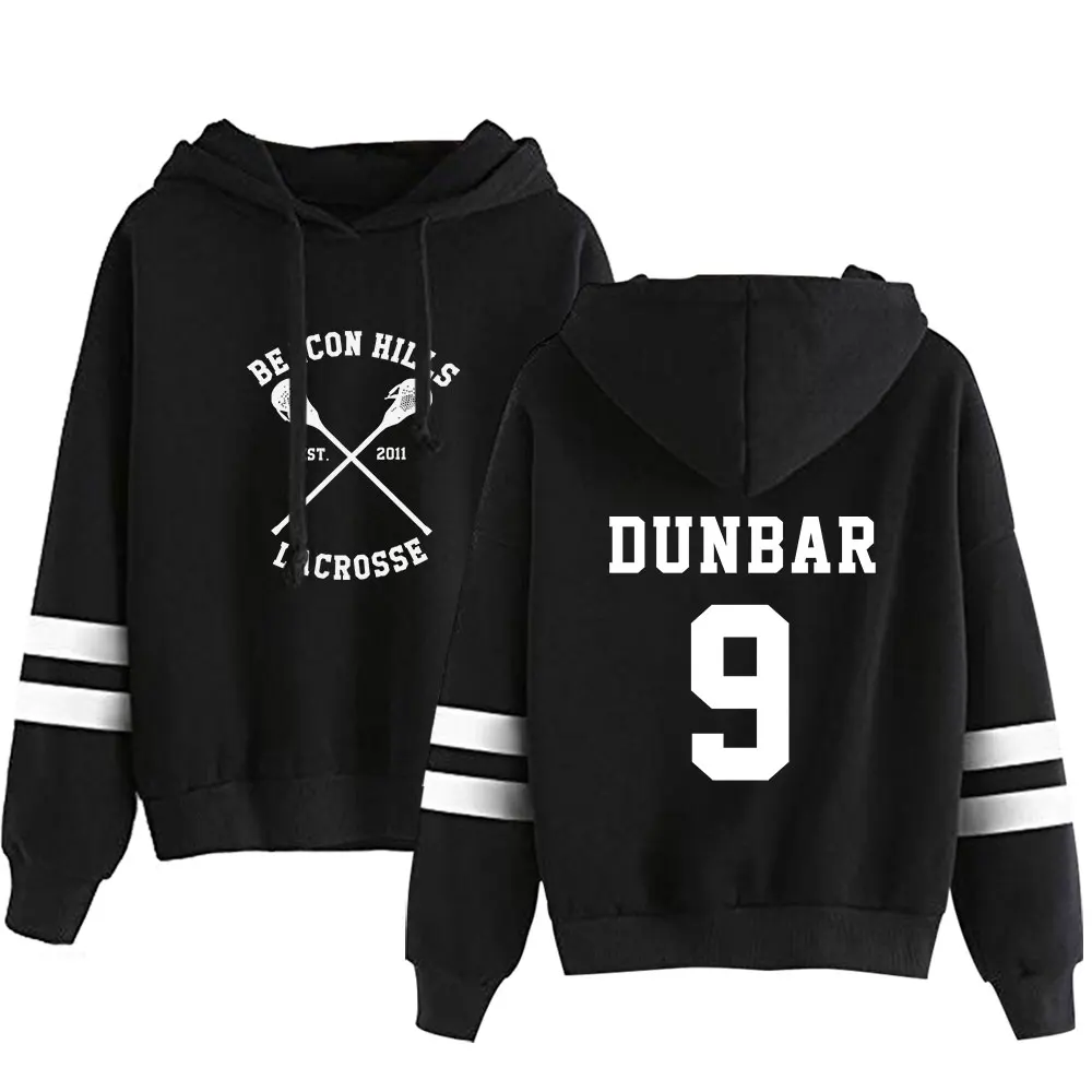 Teen Wolf DUNBAR 9 moletons estampados para homens e mulheres, moletom de outono, férias de inverno, casual formal, streetwear, roupas novas, tops