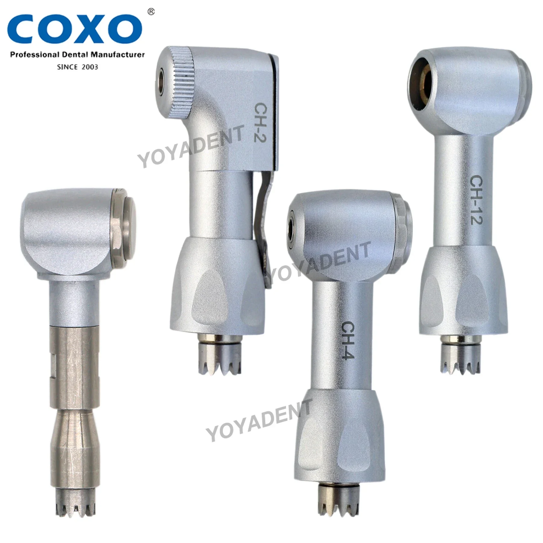 COXO YUSENDEN Dental Contra Angle Spare Head For Low Speed Handpiece Push Button/Latch Fit NSK Endo Reciprocating Handpiece