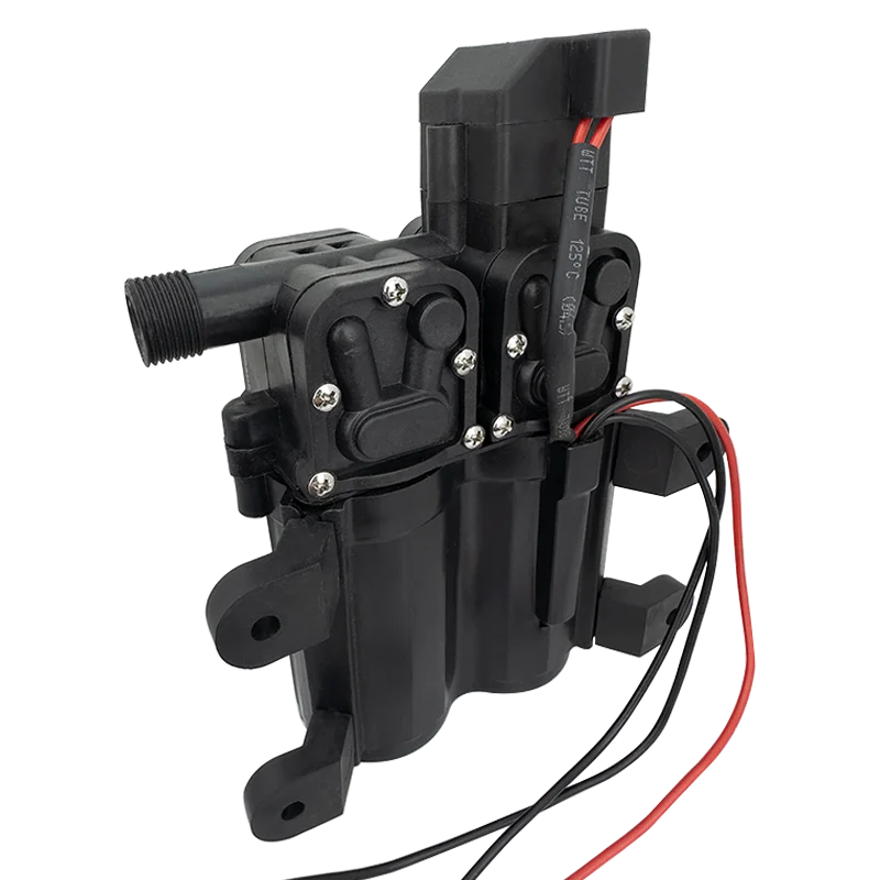 Durable High Pressure Diaphragm Water Pump DC 12V 120W 8L/Min High Pressure Self-priming Diaphragm Water Pump with Automatic image 2