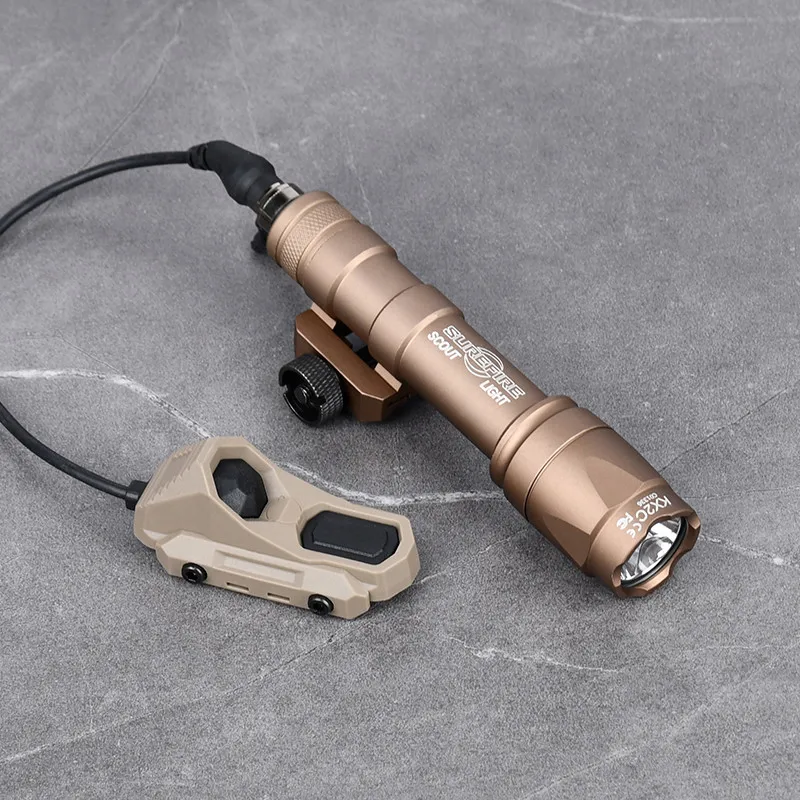 Tactical Surefir Flashlight SF M300 M600 Weapon Light AXON Switch Fit 20mm Picatinny MLOK KEYMOD Rail Airsoft Hunting Gun Lamp