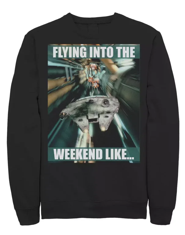 Star Wars heren- en dameshoodies met ronde hals voor herfst en winter, dagelijks bedrukte sci-fi fleece hoodies van puur katoen