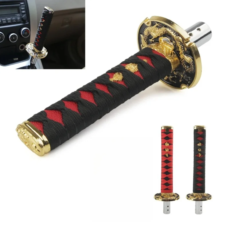

Universal Samurai Sword Shift Knob 200mm Samurai knife shift knob with adapter，Car Accessories