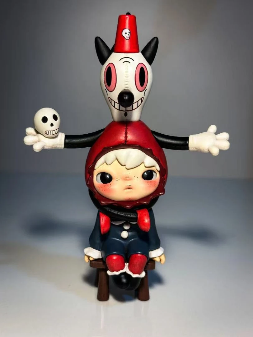 

POP MART Hirono X Gary Baseman Подвесная карта Подвеска Серия Фигурка Угадай Сумка Украшение Фигурки Куклы Модель Игрушки
