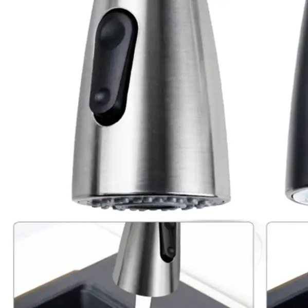 Rust-resistant 360° Rotate Swivel Spray Tap Head Saving Water Aerator Rain Two Spray Style Kitchen Sink