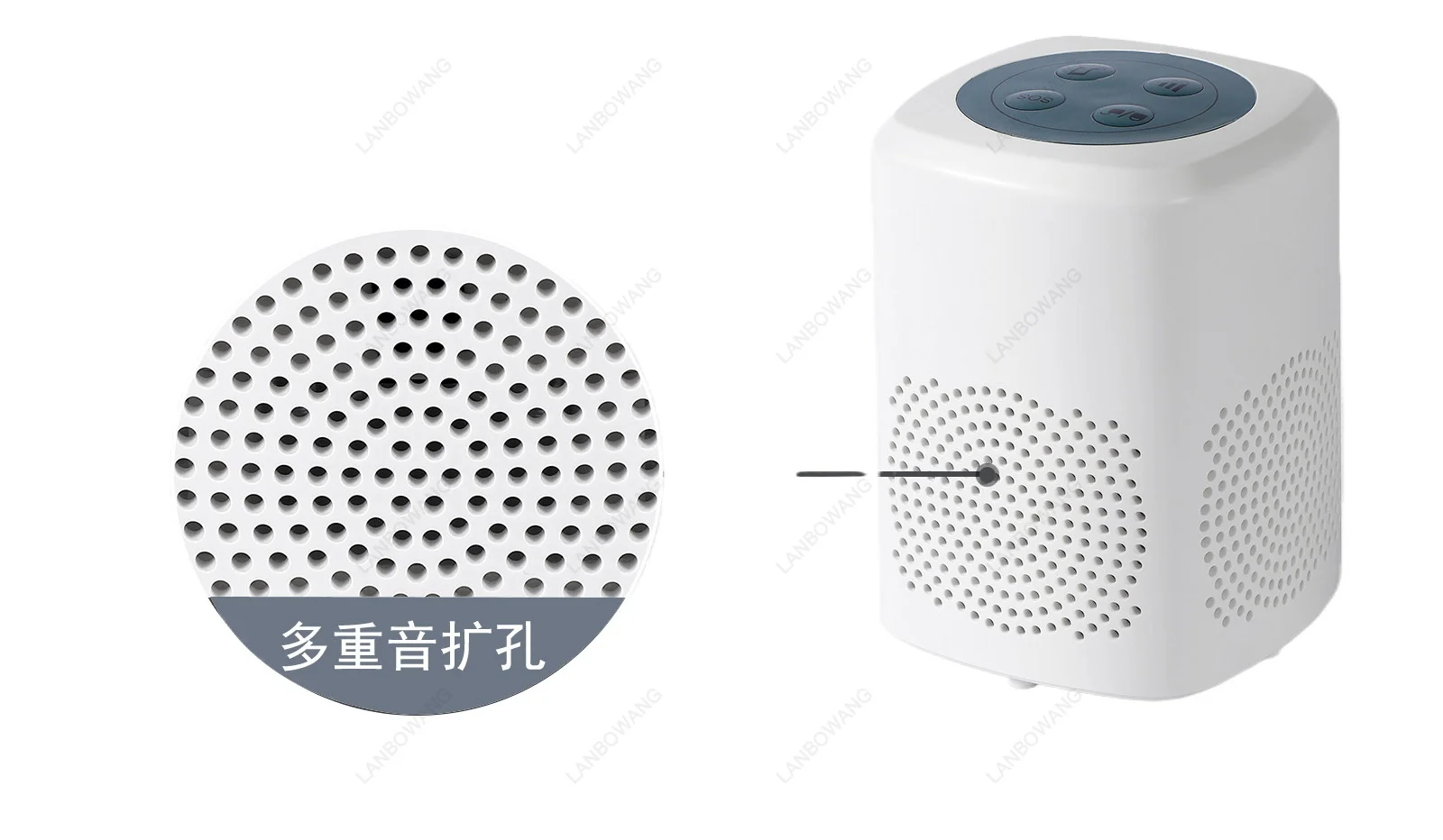 Infrared Induction Dog Barking Alarm Household Shop Security Welcome System Anti Theft Safety Protection Equipment