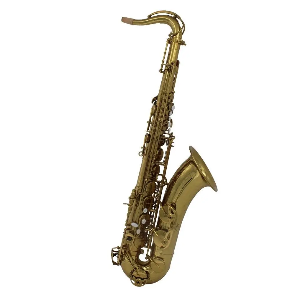 Eastern music champagne gold tenor saxophone Mark VI type no F# with flight case