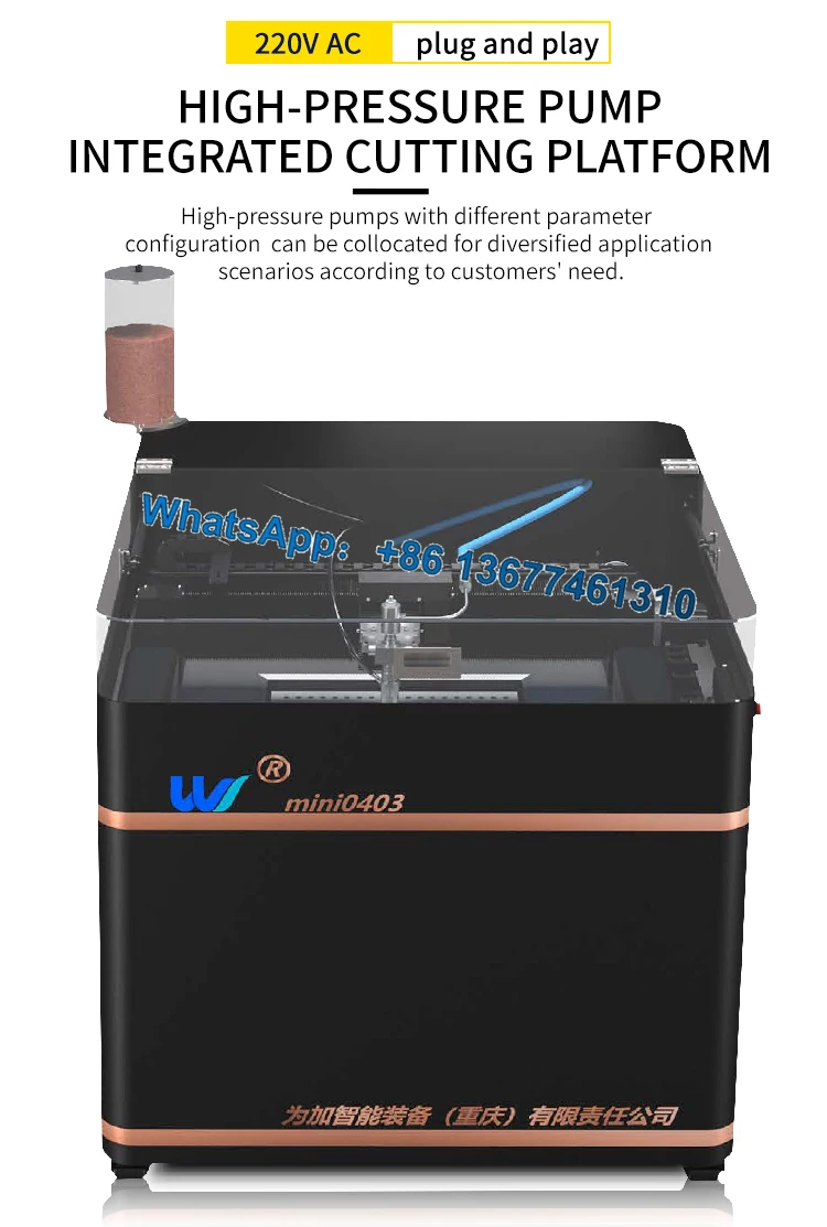 Forplus Water Cutting Machine Waterjet Mini Waterjet Cutting Machine Stone Cutter Cnc Table Water Jet Cutting Machine Small