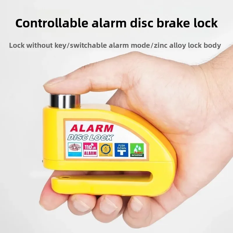 

Motorcycle Mountain Bike Anti-theft Lock, Portable Disc Brake Lock, Bicycle Electric Vehicle Anti-theft Lock
