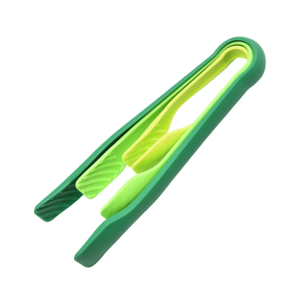 3 stks/set PP Voedseltang Keukentang antislip Koken Clip Klem BBQ Salade Gereedschap Keuken Accessoires Cake Voedsel clip