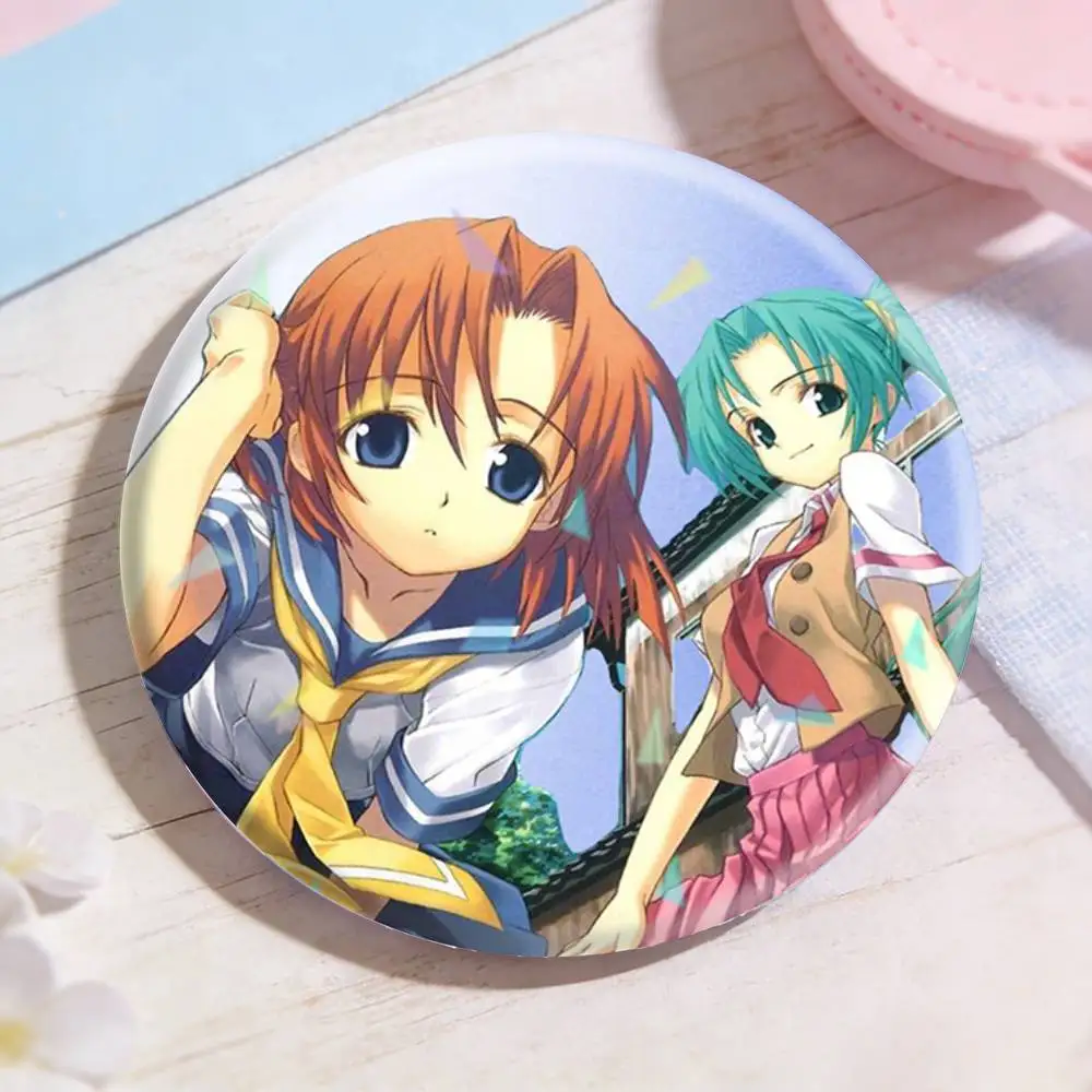 H-Higurashi When They Cry Badges Niche Design Brooch for Backpack Lapel Pins Creative Accessories view 5