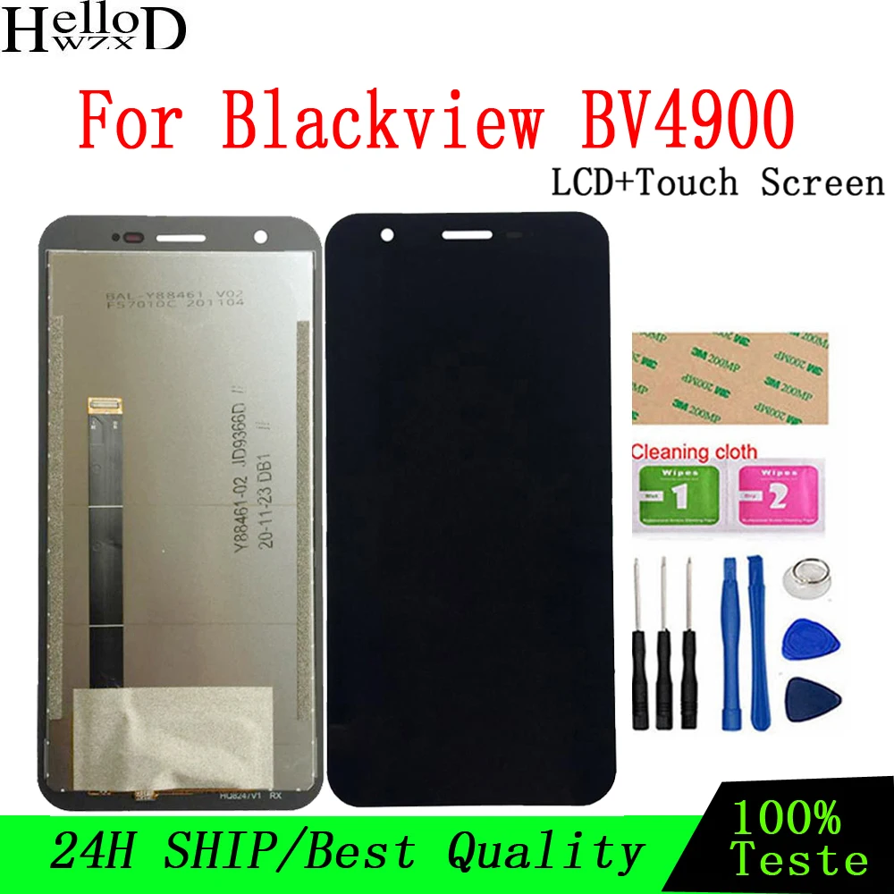 

100% Original For Blackview Bv4900 Pro LCD Touch Digitize Display Digitizer Panel Replacement BV4900S BV 5100 BV4900 Accessories