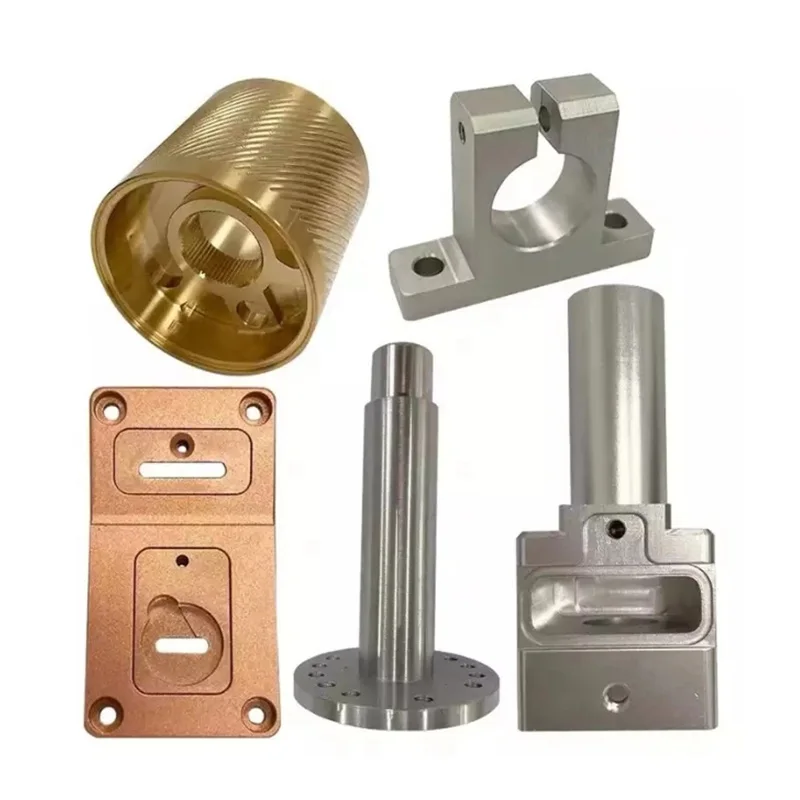 Kundenspezifisches Präzisions-5-Achsen-CNC-Fräsen für Servierbearbeitungsservice aus Edelstahl, Aluminium, Kupfer, Metall und Kunststoff