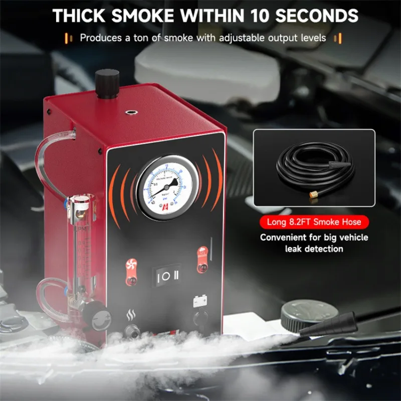 Testeur de fuite de fumée S300, analyseur de fuite YouTube, Test de Diagnostic du système EVAP