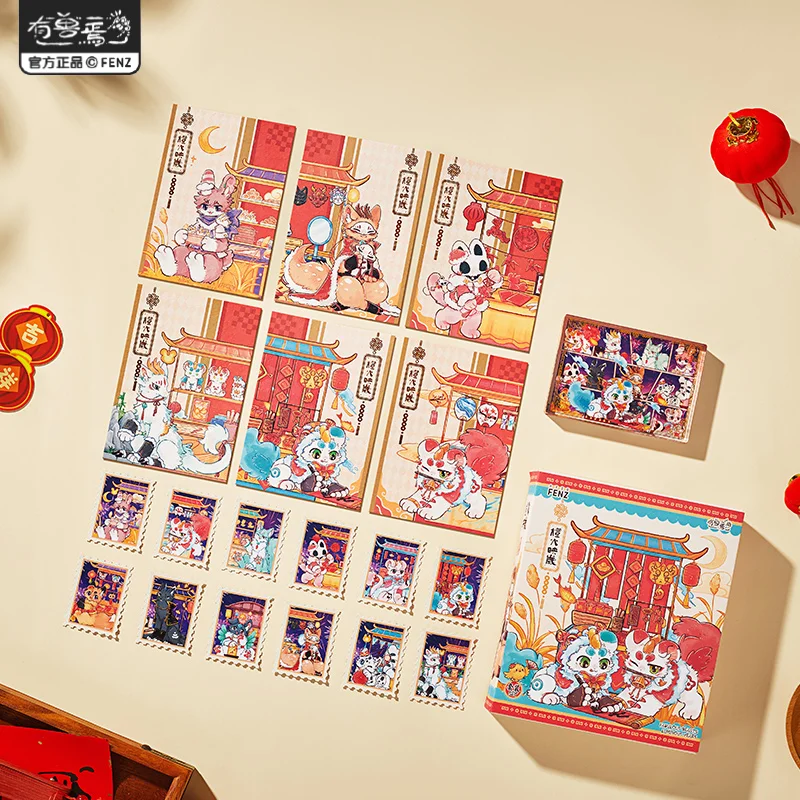 สินค้าพร้อมส่ง ของแท้ ชุดปีใหม่ 2026 จาก Fabulous Beasts โปสการ์ด อะคริลิค บล็อกสติ๊กเกอร์ ของตกแต่ง อนิเมะ เกม ของเล่นเด็ก ของขวัญวันฮาโลวีน