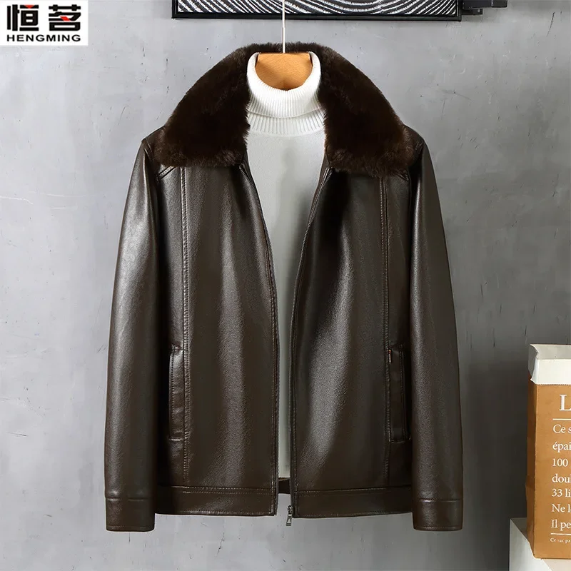 

Stylish Faux Leather Winter Jacket with Multiple Size and Style Choices