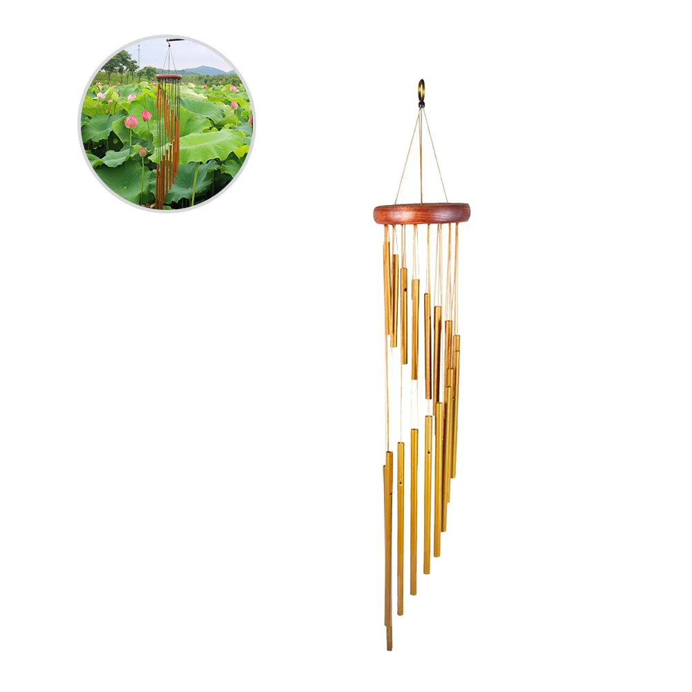 

18 Frosted Step By Ornaments Wind Chimes Elegant Spiral Design Hanging Outdoor Decor Aluminum Pipes Soothing Melody