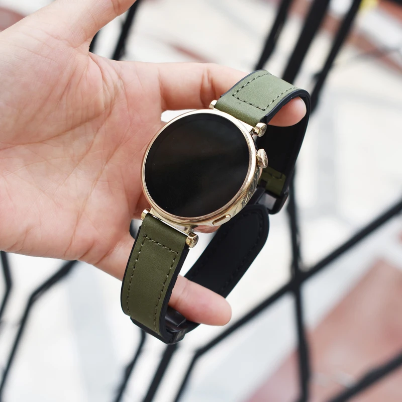 سوار سيليكون لساعة سامسونج ، جالاكسي 65 برو 4 ، هواوي GT2 ، أمازون فيت خمر ، حزام المعصم ، 22