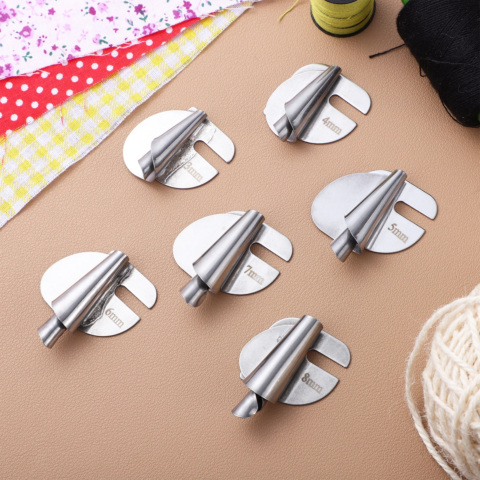 SEWACC 6 قطع مجموعة قدم الضغط في ماكينة الخياطة، قدم حلزونية ملفوفة لآلات الخياطة، سهلة الاستخدام، متوافقة مع العلامات التجارية الكبرى #2