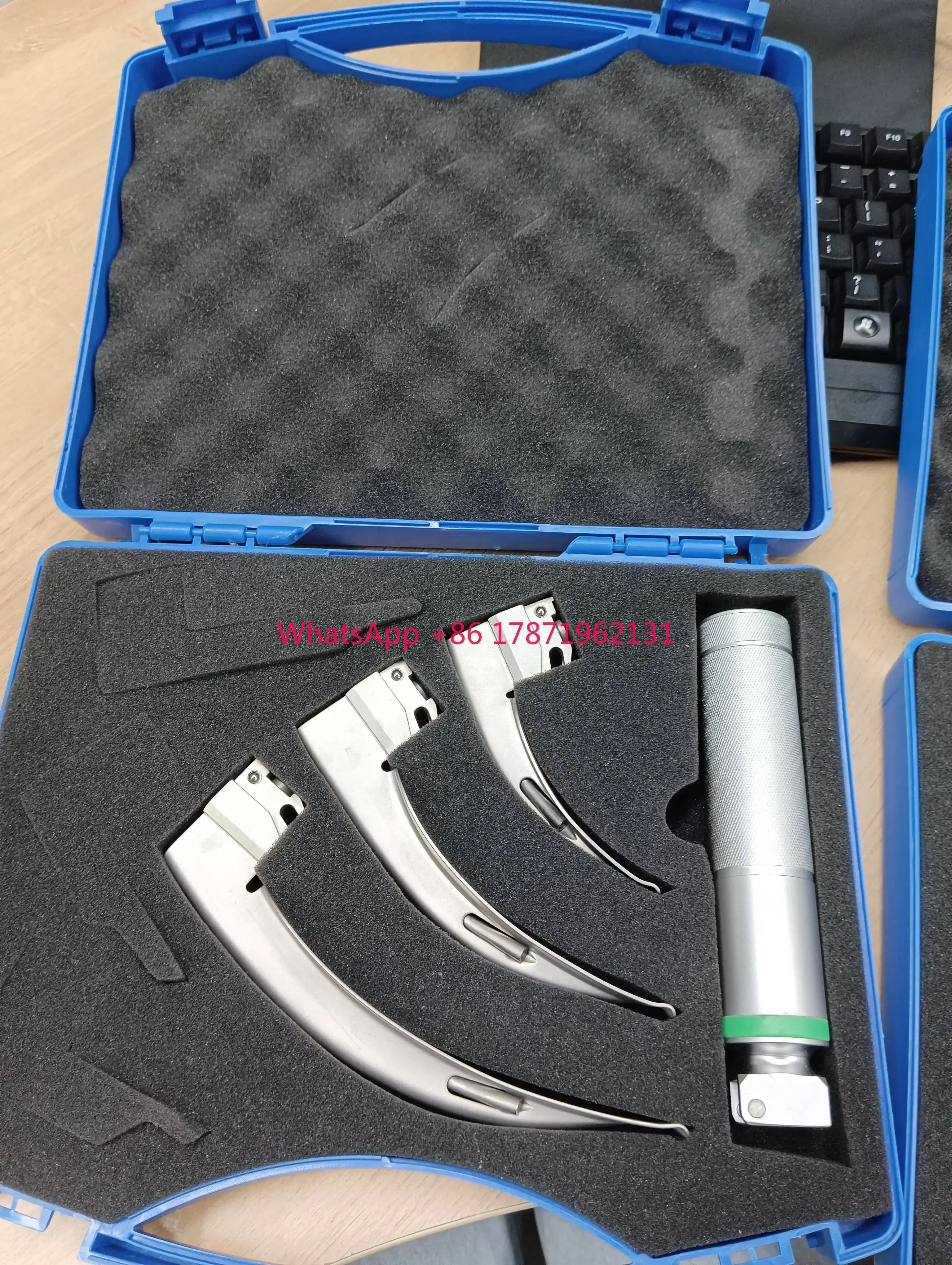 Laryngoscope Macintosh Fiber Optic wholesale Laryngoscope Set With Blades Available In Factory Cheap price