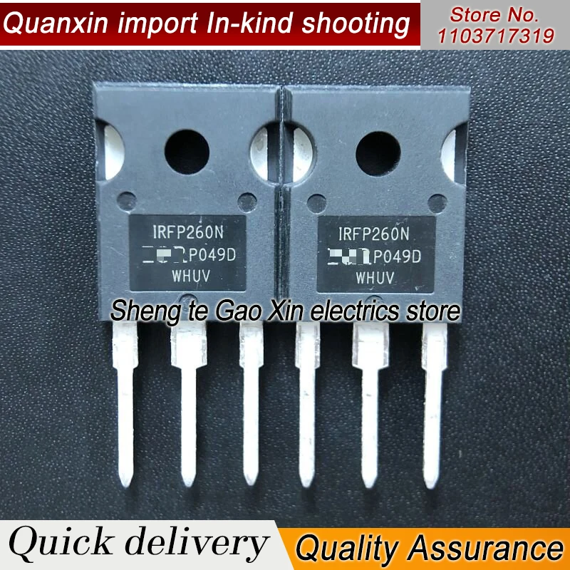 5PCS-10PCS  IRFP260N  MOS TO-247 200V/50A  Imported  Original  Best Quality