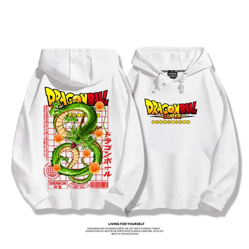 

Dragon Ball Autumn and Winter Japanese Hot-blooded Animation Classic Characters Comfortable Hoodies for Men and Women Couples