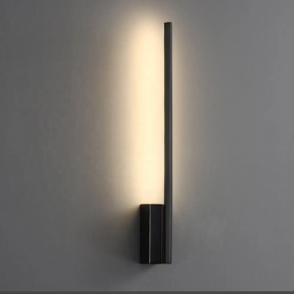 luxury gold lighting fixture wall light simple copper led indoor wall lamp for bedroom Modern Design wall Sconce Bracket light