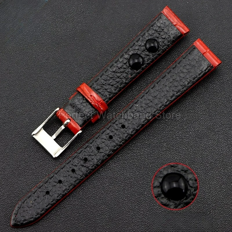 حساسة السيدات حزام الساعات 14 مللي متر عرض جلد العجل الناعم ل كاسيو الطبعة الحمراء LTP-1208 سلسلة مشبك مضاد للحساسية ​ ​   حزام