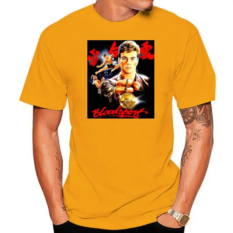 2024 Fashion Bloodsport 80'S Classic Action Mma Martial Arts Jcvd Fight Movie Black T-Shirt Tee