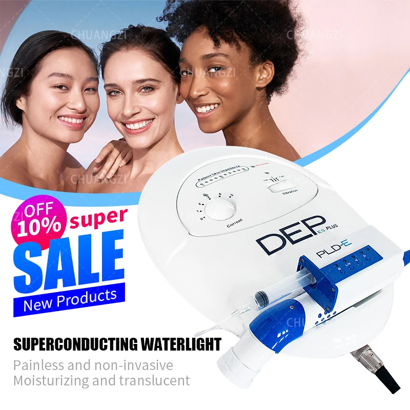 DEP Water Light Skin Firming Ion Beauty Machine Non-invasive Dermo Electro Poration Superconducting