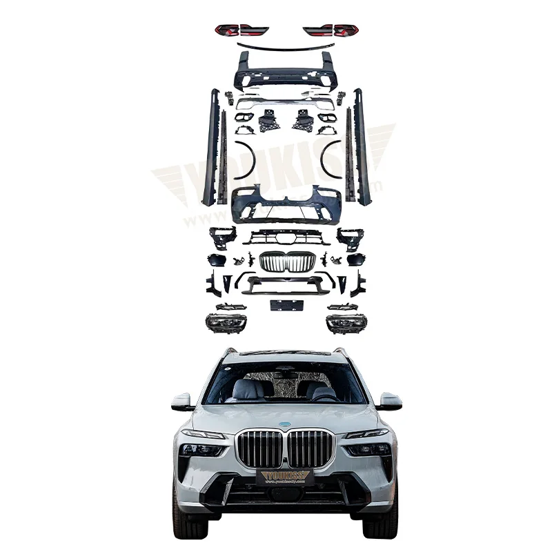 Upgrade X7 G07 LCI M Sportwagen-Karosserie-Kit Für BMW X7 G07 2018-2022 Autoteile-Zubehör Im Alten Bis Neuen Stil