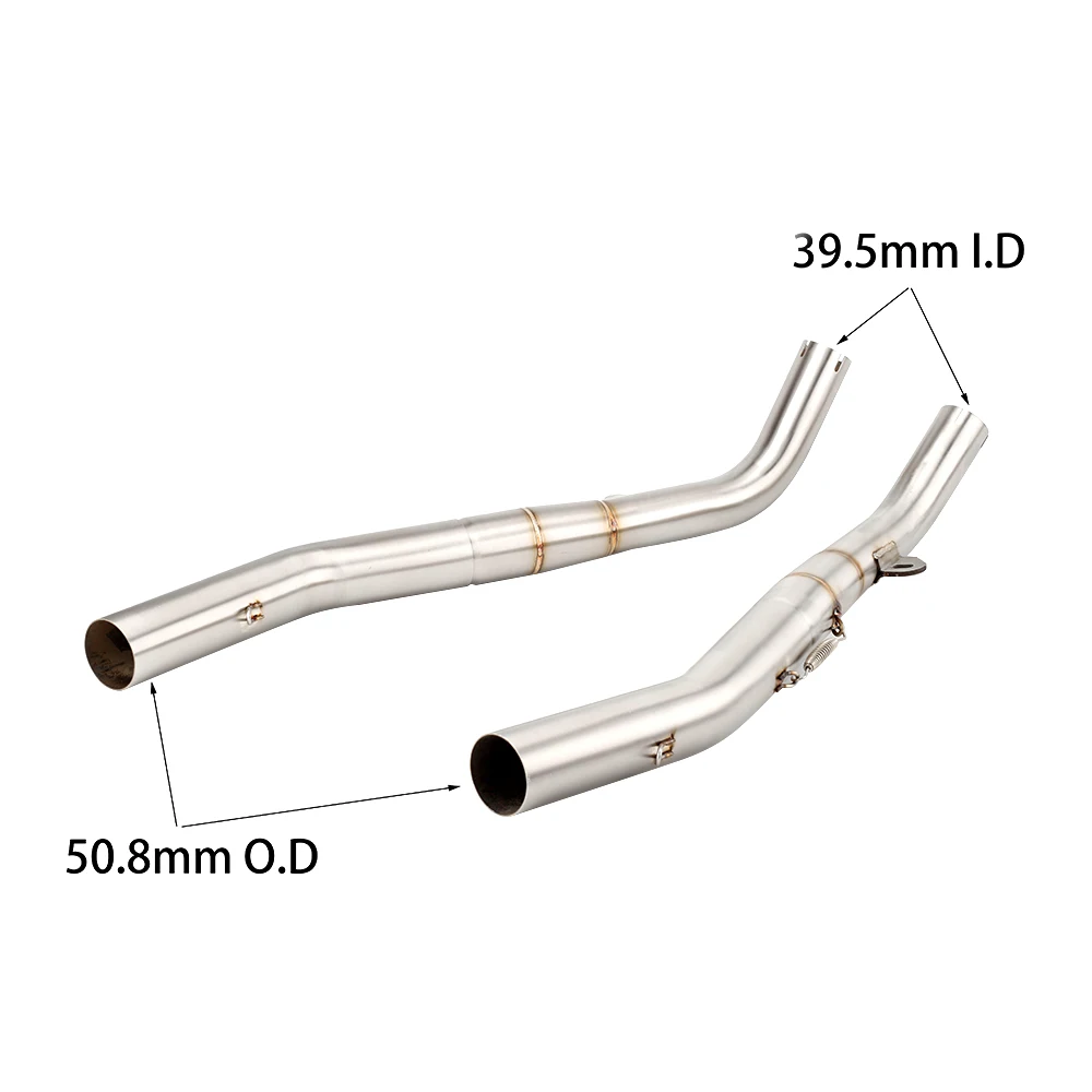 For Honda XL1000V Varadero   1999 - 2014  Motorcycle Exhaust Muffler Link Pipe Escape