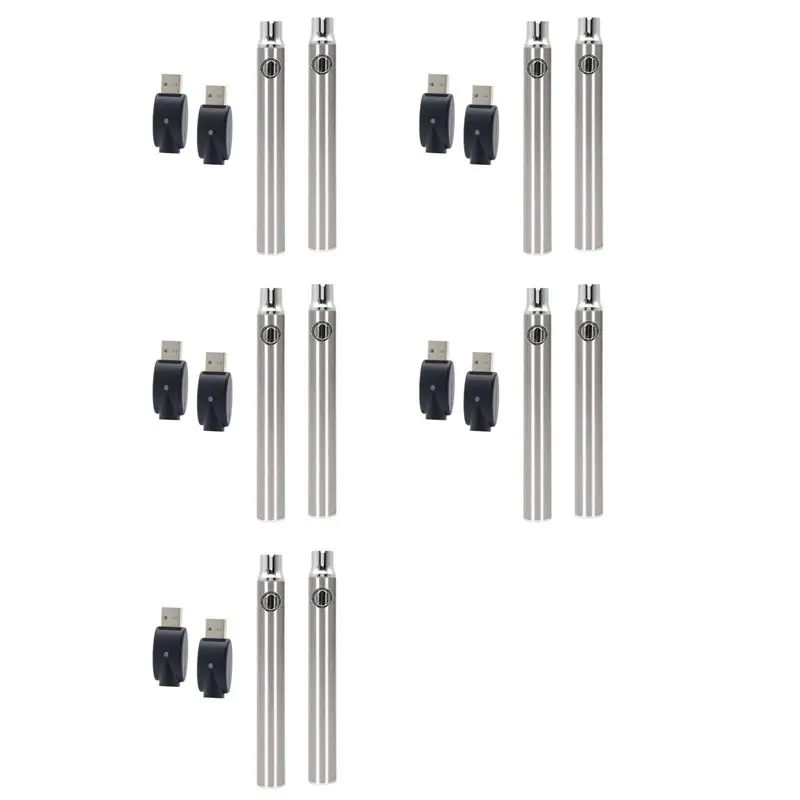 A01F-10Pcs Portable Electric Soldering Iron Pen 350 Battery Welding Tool 510 Thread Heat Tips Electronic Welding Repair Tools