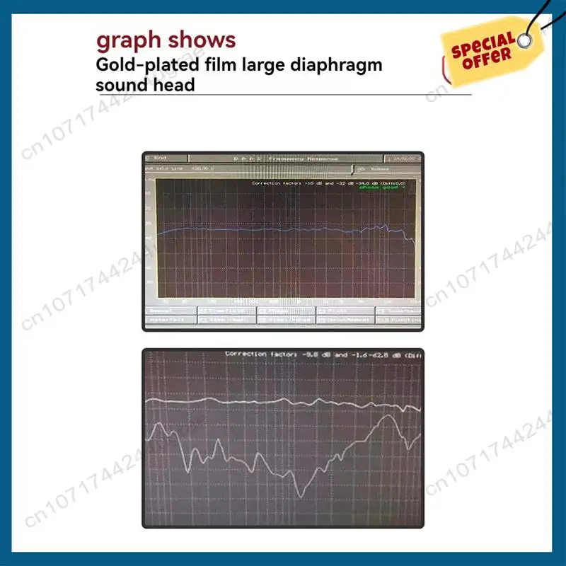 -A15I 34Mm Microfono a membrana larga Core Registrazione Microfono a condensatore Capsula Accessori per microfono