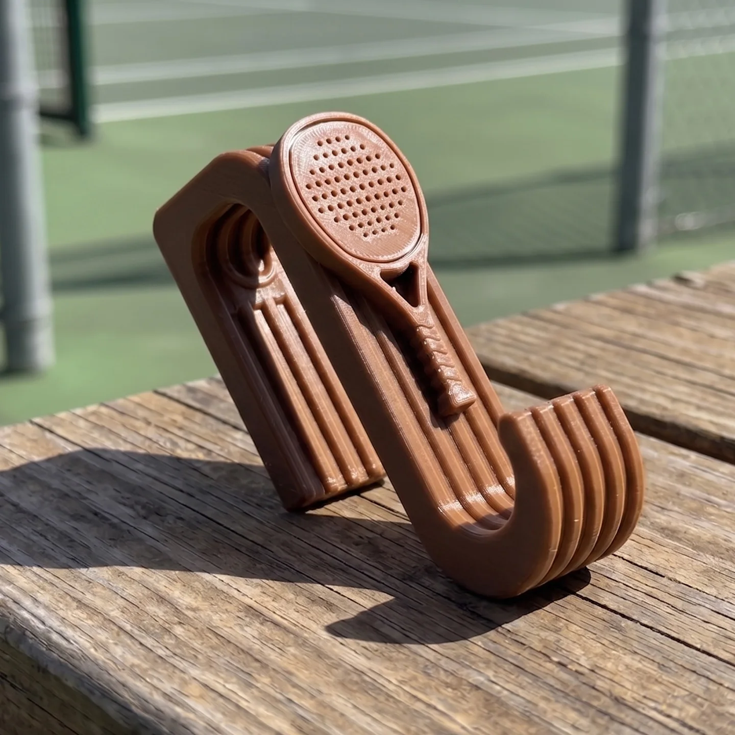 Robuster Tennisplatz-Zaunhaken, Starker Maschendrahtzaun-Taschenhalter für Sportausrüstung, in Mehreren Farben Erhältlich – Detail 9