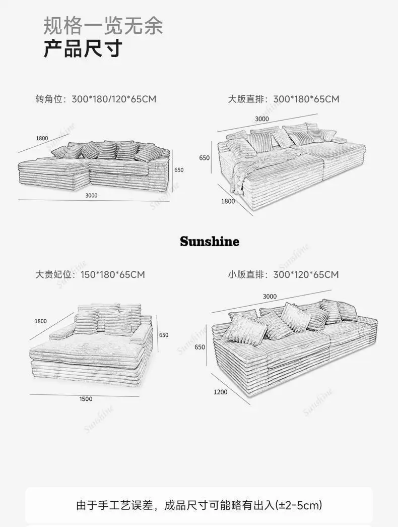 Puff European Vacuum Compressed Sofa Minimalist Nordic Modern Living Room Sofas Lounge 2 Seater Woonkamerbanken Home Furniture - Image 6