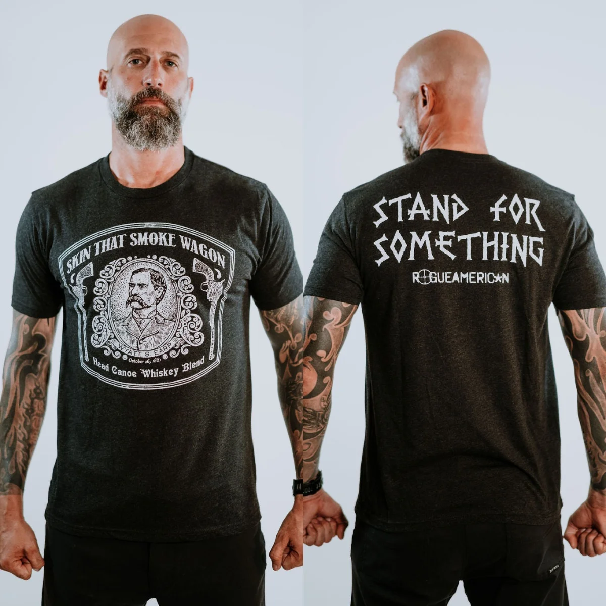 Head Canoe Graphic T-Shirt Tactician Graphic Cotton Tee Printing High-end Luxury Unisex Style Both of Men and Women