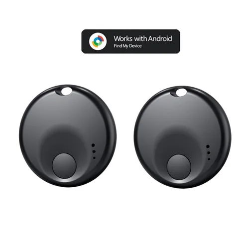 Imagen 1 del producto Etiqueta de aire para Android Bluetooth Tracker Buscador de artículos Funciona con Find My APP Batería reemplazable IP67 Impermeable Adecuado para equipaje