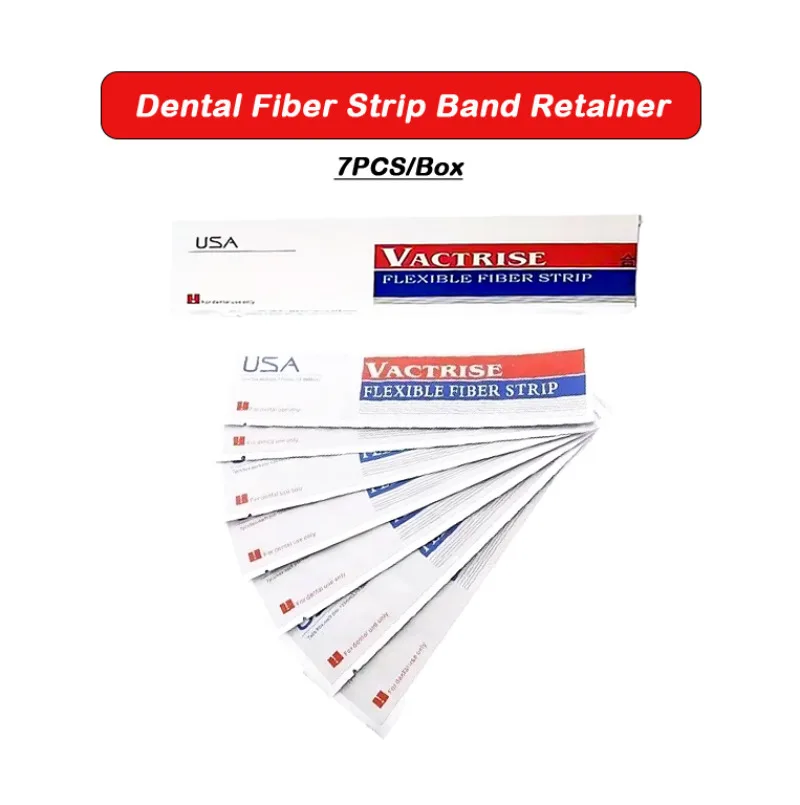 

Dental 5/7/14Pcs Model Fixed Fiber Tape Vactrise Light Cure Glass Fiber Band Oral Cavity Orthodontic Teeth Fixation Tools