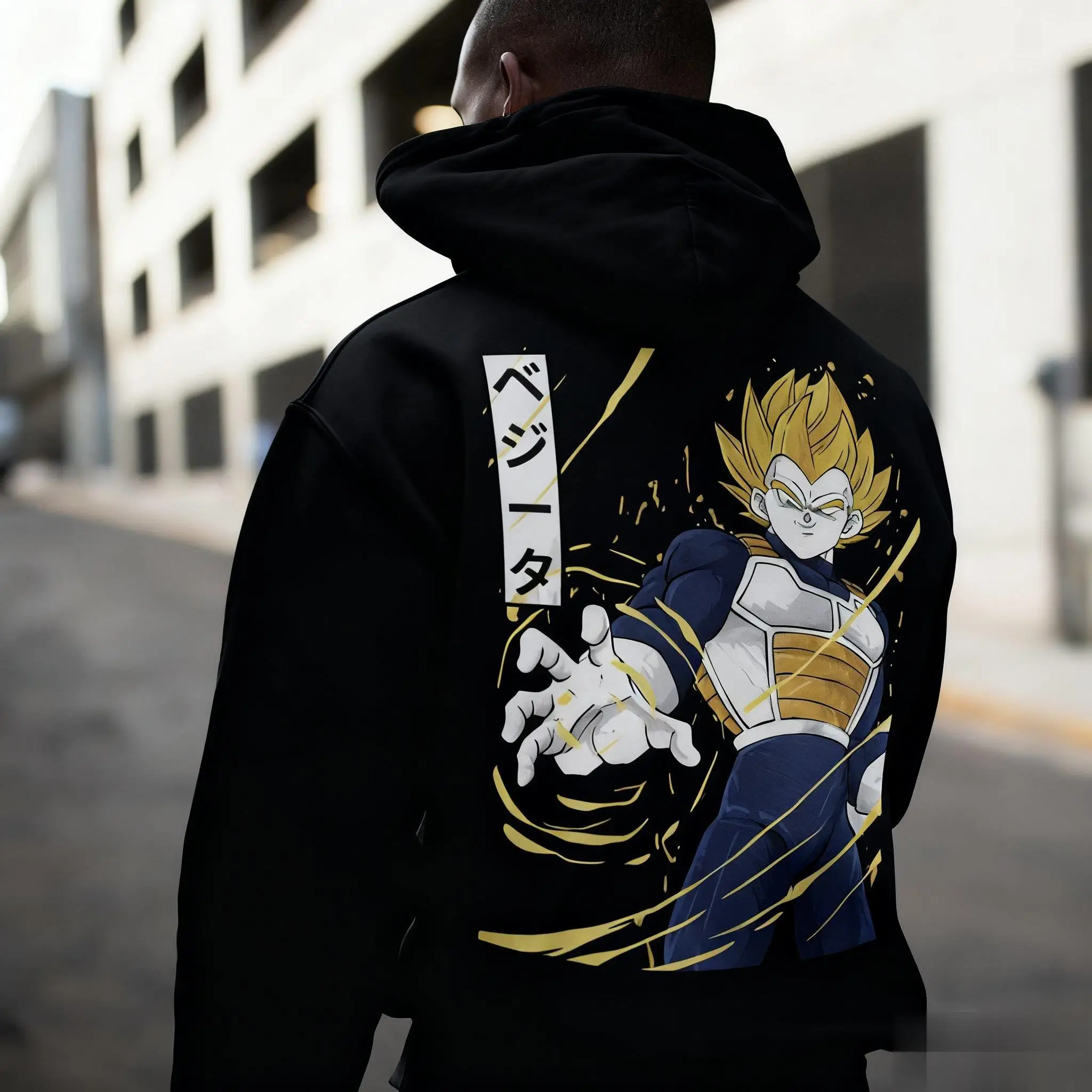 

Новая толстовка с принтом Vegeta из аниме Dragon Ball 2026 года, унисекс, мужская и женская, спортивная толстовка, топы в стиле Харадзюку