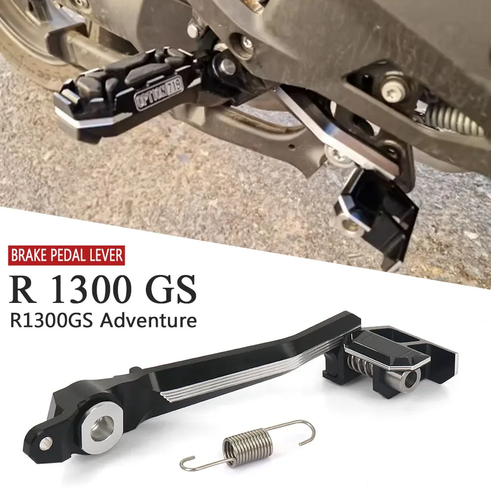 

Fits For BMW R1300GS Adventure GS1300 R 1300 GS ADV 2023-2026 Motorcycle Rear Foot Brake Pedal Lever Accessories CNC Aluminum
