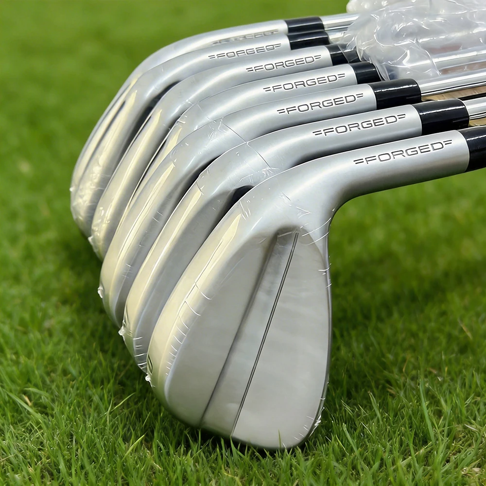 

Hot Selling Rubber Grip Blade Carbon Stainless Steel Shaft #4-PW S Flex Forged Right Handed Head Golf Club