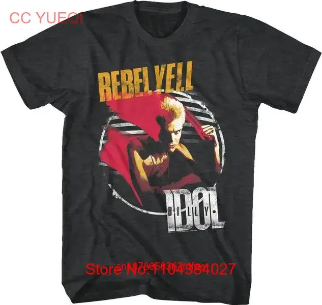 Футболка Rebel Yell Billy Idol с длинными или короткими рукавами Футболка Rebel Yell Billy Idol с длинными или короткими рукавами