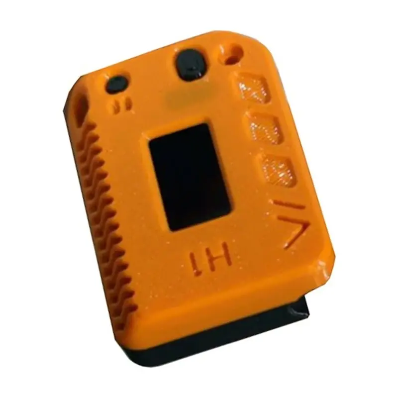 Y44A Walkie-Talkie Protective Case for Meshtastic Heltec V3, Radio Equipment Housing, Orange Plastic Transmitter Casing Cover