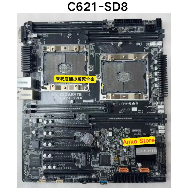 

Б/у тестовая материнская плата OK C621-SD8 (те тестовое видео после размещения заказа)