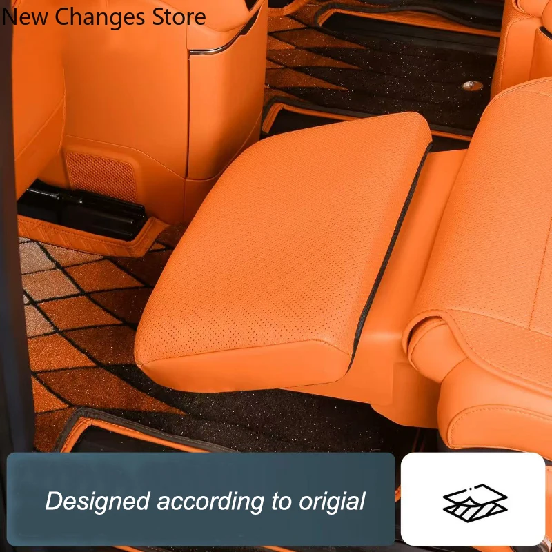 Middle‑Row Electric Leg Rest Cover For Lynk & Co 900 2025 2026 Second‑Seat Footrest Protective Pad Car Interior Accessories view 2